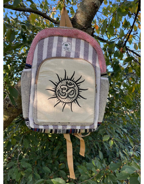 Ethno batoh z konope - OM veľký